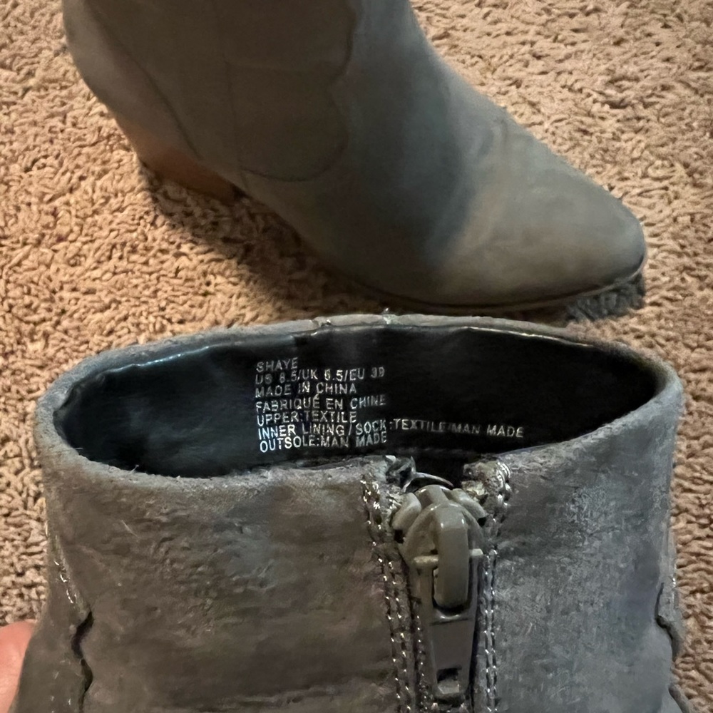 Gray Ankle Boot - image 3